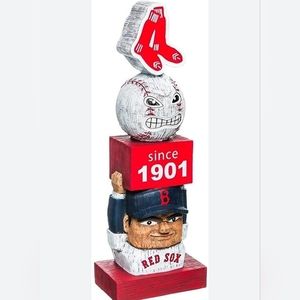 NWT Boston Red Sox Since 1901 Premium 16" Garden tiki totem pole